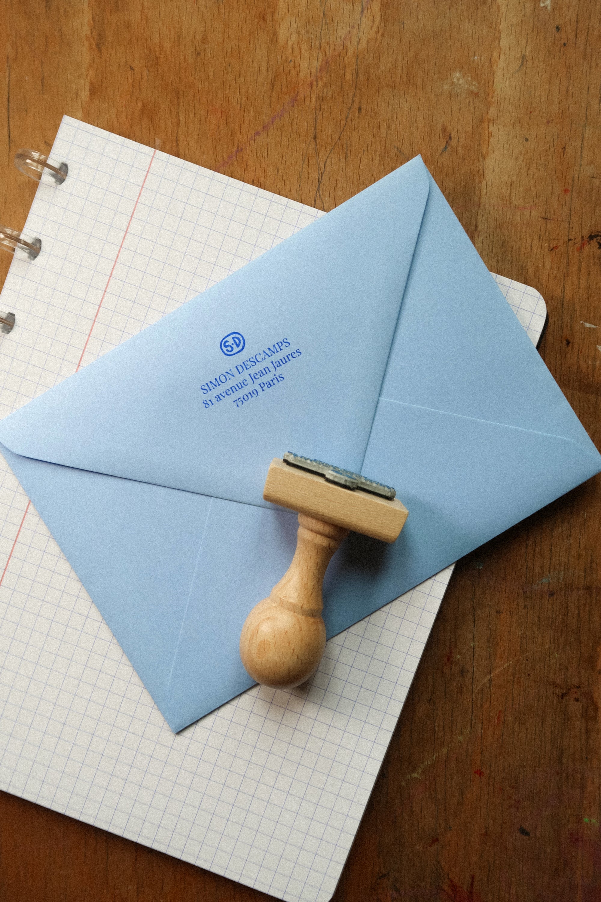 Tampon pour enveloppes