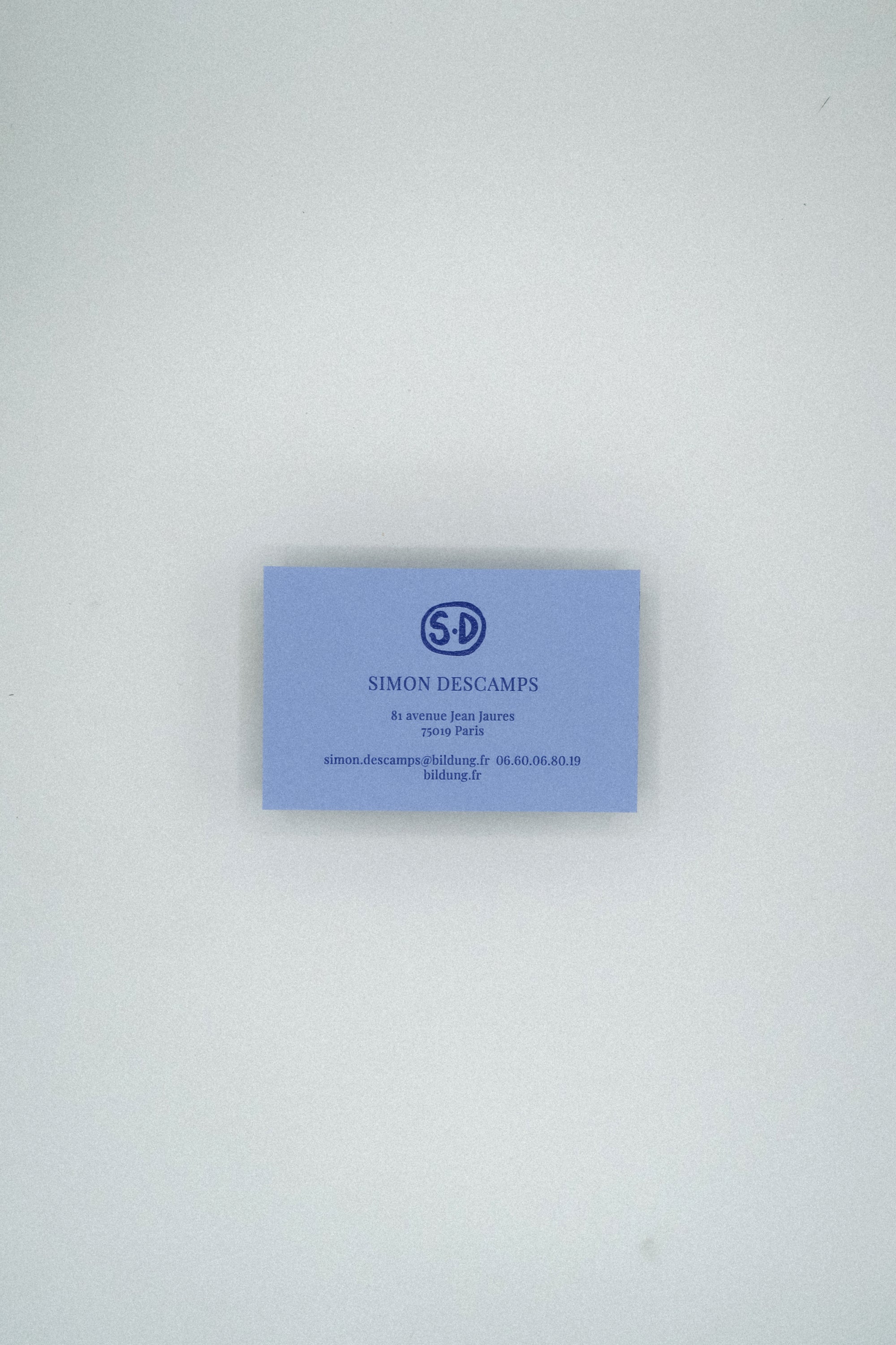 Cartes de visite personnalisées