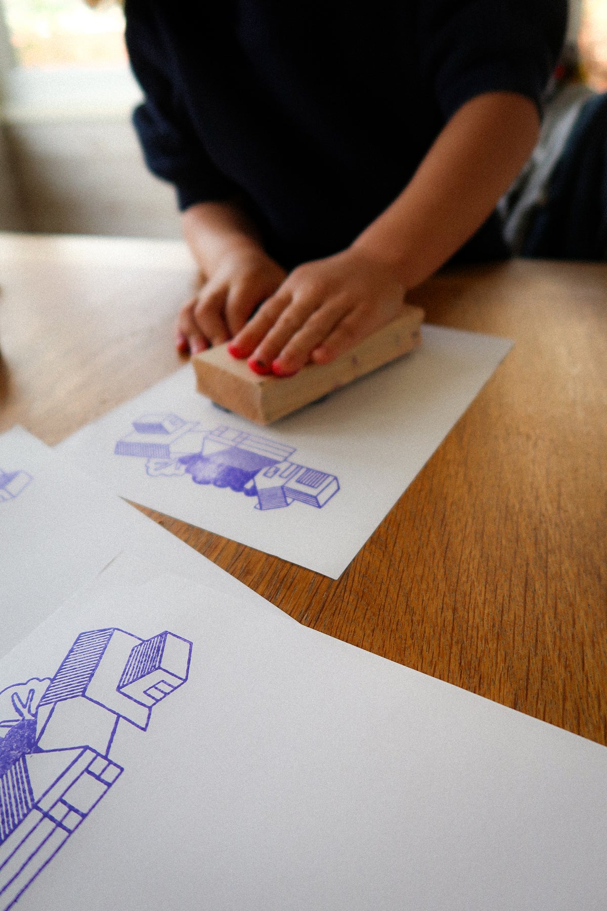 "Farm" children's stamp