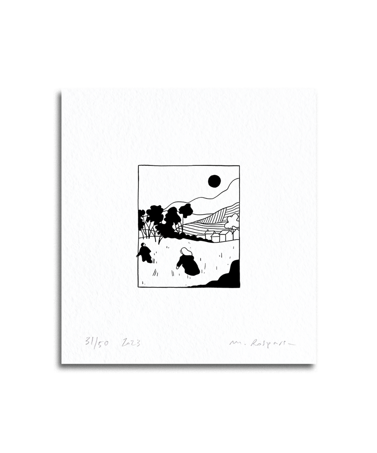 Small print "The Stroll"