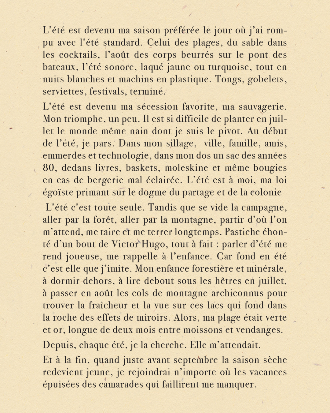 L’Été de Maria