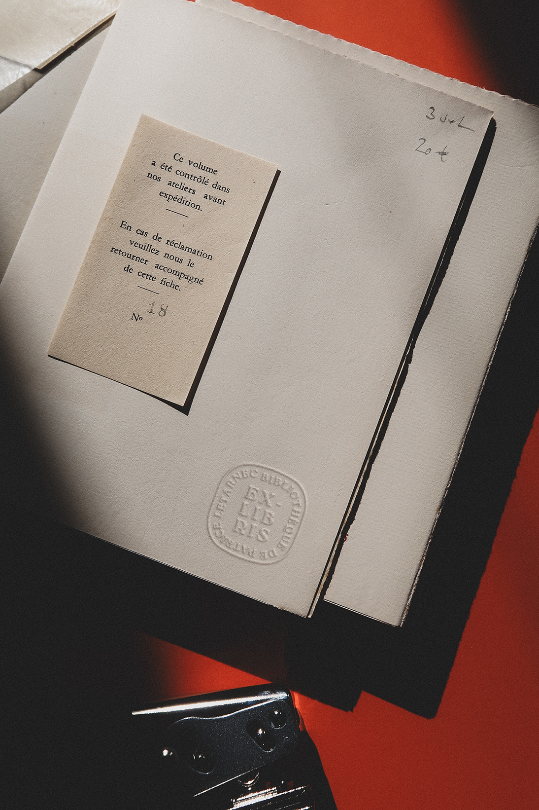 Dry stamp No. 2