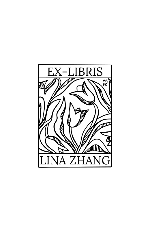 Tulip engraving