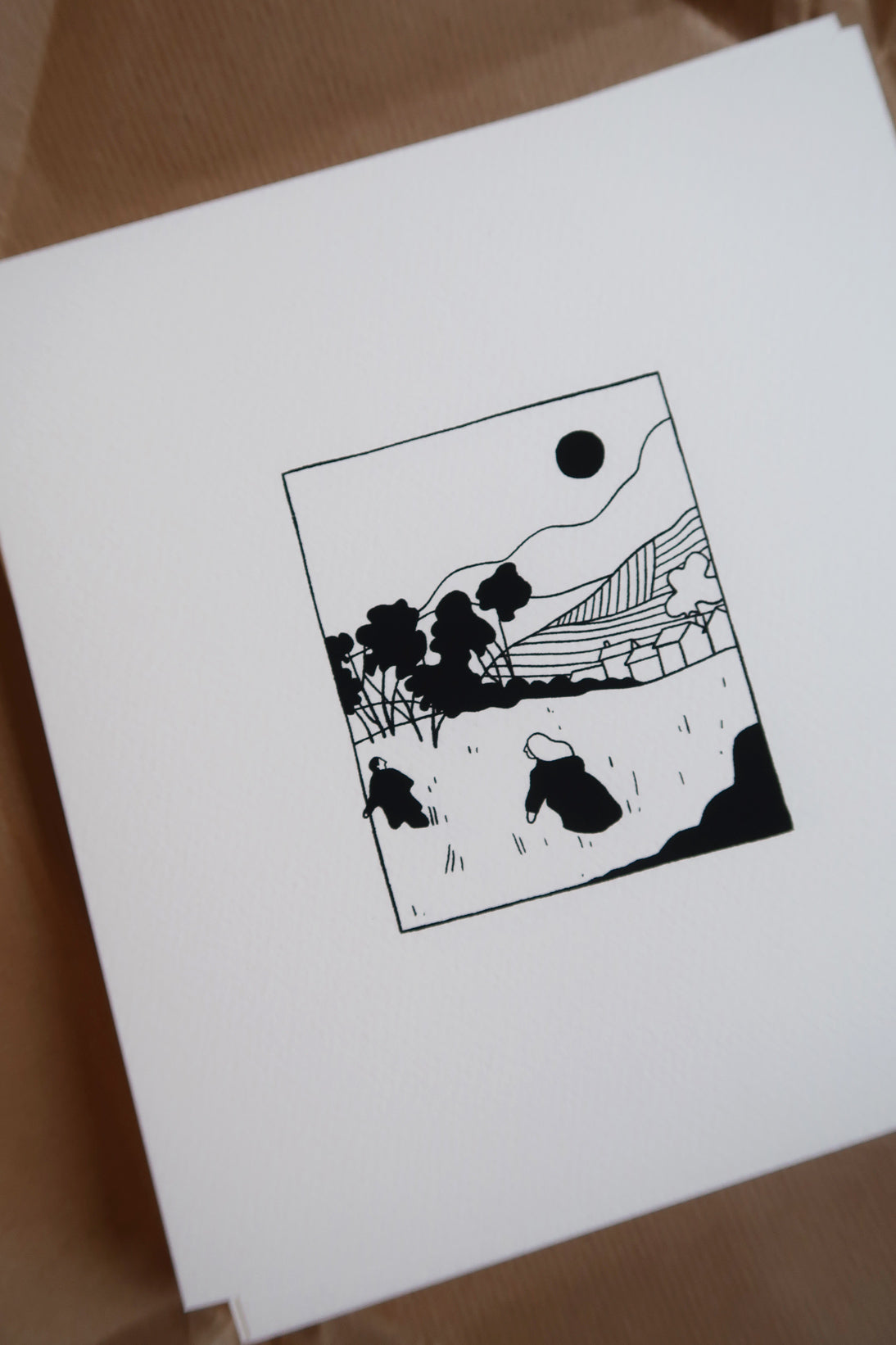 Small print "The Stroll"