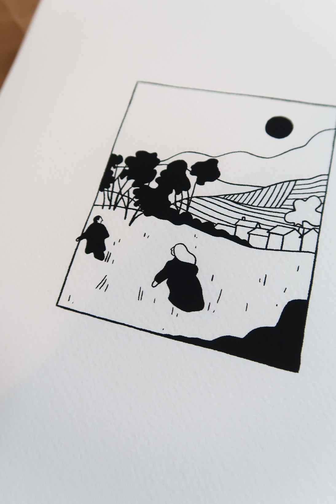 Small print "The Stroll"