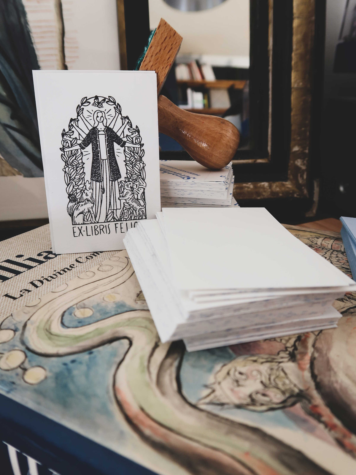 Ex-libris labels
