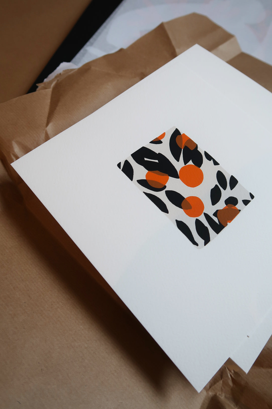 Small "Mandarins" print