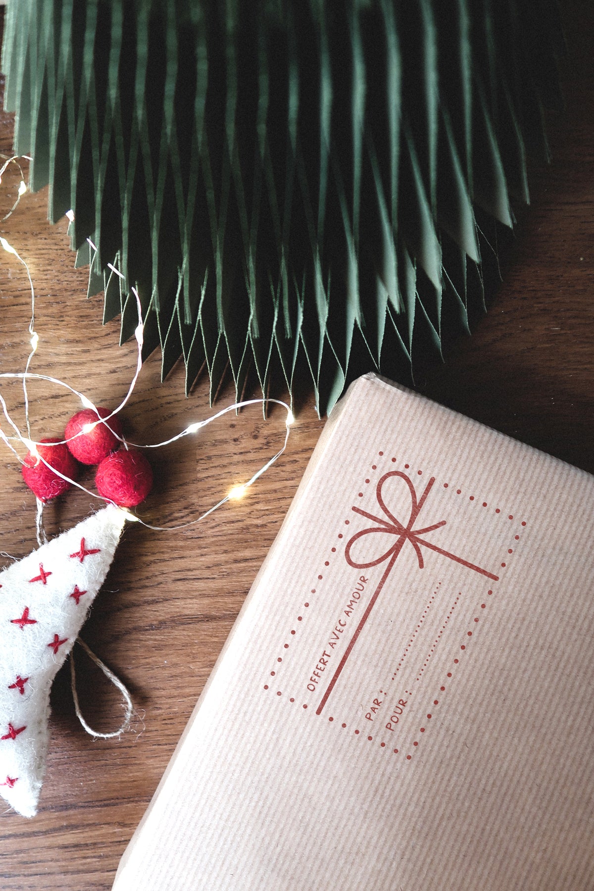 Tampon de Noël — Offert Par
