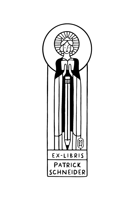 Saint Patron des Ex Libris